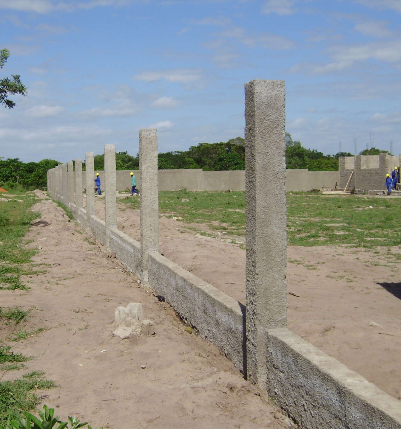 Construção do Centro de Acolhimento